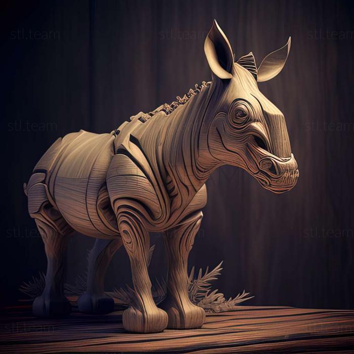 3D модель Piauhytherium capivarae (STL)